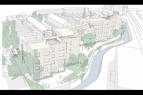 The 33 affordable homes planned for the Church Grove site in Lewisham.